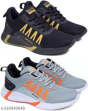 Men's Running Sports Gymwear shoes For Men Pack of 2