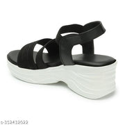 Kajmi Fashion Casual Attractive Desigen wedges Hil Fansy Solid Comfortable Sole For Womens & Girls