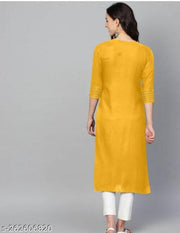 Amazing CN Latest Fashion Women's Solid Flared Kurti