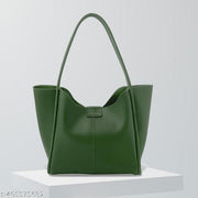 Tote Bag For Women/Ladies Handbag For Office And Daily Use (Green)