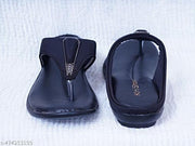 Flexible Woman Black Flat
