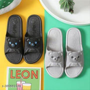 Women's Home Flip-Flops & Slippers Summer Indoor Bath Couple Bathroom Non-slip Unisex Sandals and Slippers Cute Teddy Flip Flops || Daily wear || Casual Wear ||