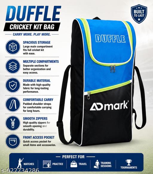 Premium Cricket Backpack Bag for Kit & Accessories | Durable Sports Backpack