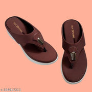 letest casual woman brown wedges