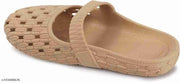 Begins Life Women's Slippers Indoor House or Outdoor Casual FlipFlop Slipper (Bablii Beige)