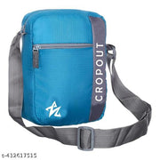 Trendy Nylon Sling Cross Body Travel Office Business Messenger one Side Shoulder Bag for Men and Women