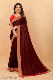 BHAGALPURI  SOFT SILK SAREES WITH BLOUSE FOR WOMEN AND GIRLS
