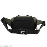 Crossbody Sling Bag for Men | Compact Waist & Chest Bag | Water-Resistant Travel Fanny Pack with Adjustable Strap for Daily Use, Hiking & Outdoor Activities.