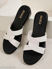 IKAGI Sandal Fashion Wedding Casual Platform Wedges Slip-On Sandals For Womens & Girls
