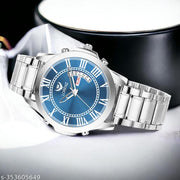 Lorenz Day & Date Edition Blue Dial Analog Watch for Men | Watch for Boys- MK-4032R
