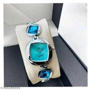 "Analog Women's Watch Stainless Steel Dial Wrist Watches for Women Stylish Belt Ladies Watch - Water Resistant Watches for Girls"