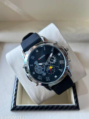 Trendy Round Analog Watch - For Men