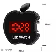 Fashion Kids Digital Date and Time Black Dial LED Watch for Stylish Kids Unisex Birthday Gift Digital Children Watch for Boys & Girls | Pack of 2