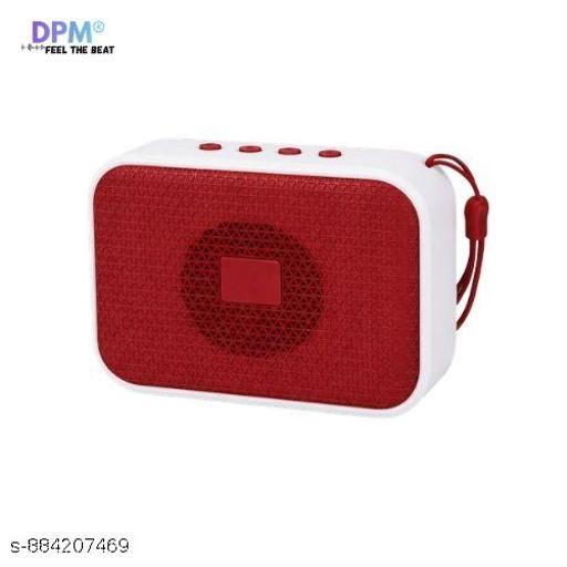DPM Portable Speaker with Mic, RGB Glow Effect, Loud Sound, Bluetooth Connectivity