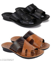 Combo Pack of 2 Slippers for Men  Flip Flops