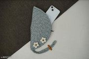 Ariya Decor Clutches Purses For Women Handmade Handbag For Women Bag For Casual And Party Wear Look, Beautifull Flower Look - (Light Grey)
