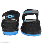 XDOX Men Black Sandal