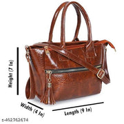 WOB worldofBags-Explore the latest WOB handbag designs, blending elegance and functionality in premium leather, Resin and PU, perfect for enhancing your fashion statement (Medium Size).
