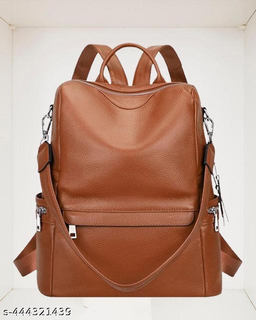 Bohobuzz Backpack Purse for Women Convertible Travel Vintage PU Leather Bag(Backpack,bag,backpack for women women bag fashion,stylish)