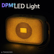 DPM Compact Bluetooth Speaker with High Bass & Light Effect