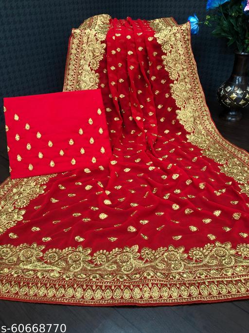 DEV SHREE SILK Bollywood Georgette Saree