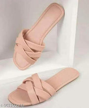 Fancy Foot Wear Women Girls  Sleeper Stylish Look Sober Peturn