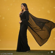 saree balck farwell