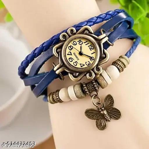 BLUE RAKHI ANALOG WATCH FOR GIRLS