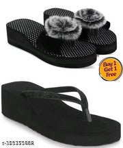 Women's Daily use stylish Leopard Print slippers/flipflop/Heels Slipper for Women & Girls