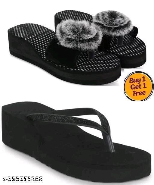 Women's Daily use stylish Leopard Print slippers/flipflop/Heels Slipper for Women & Girls