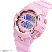 New Arrival Latest Unique Collection Digital Multi Function Sports Watch for Boys & Girls Fashionable Silicon Belt Small Dial Digital Watch for Boys & Girls Digital Men's Watch Trending Sports Watch for Kids