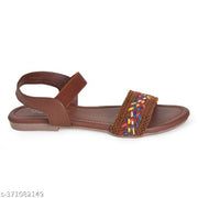 Women Stylish Lightweight Daily Durable Comfortable Formal Casuals Flats Sandal