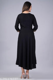 Rayon Embroidered Anarkali Kurta