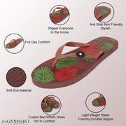 Phonolite Women's Slipper Collection: Unparalleled and Stylish fancy Hawaii 01 Slippers for women/ women slippers ladies / women slipper/ slipper for women/ slipper/ slippers/ chappal Multicolor Printed Thong Flip-flops For Women & GIRLS