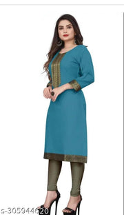 stylelist kurti with work