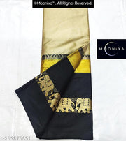 Hathi Saree (Elephant Design) Cotton Silk Saree