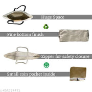 Chic & Durable Eco-Friendly Tote Bag – Bold Design, Practical Features