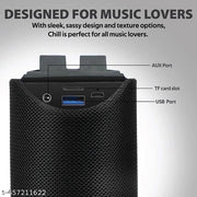 MLA VA WORLD TG-113 High Bass 10W Bluetooth Speaker Thunder Sound Portable Thunder Sound (Random Colour) (Pack of 1)
