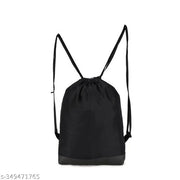 Small (<15 L) Polyester Casual Plain Solid Drawstring Bags (Multicolor)