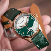 Watch for man |Analog Quartz Movement Men's Watch |Long Battery Life Double Push Safety Clasp Watches for Boys