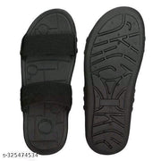 Black Slippers Men's 1