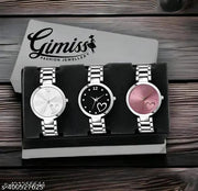  Flowered Dial Watch for Womens and Girls Single and Combo Watches