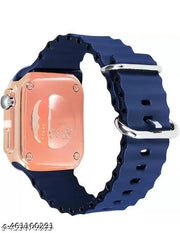 Black + Neavy blue 2qty ultra combo digital watch men & women
