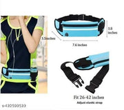 Karunanidhi Waist Bag for Men Side Bag | Fanny Waist Pouch Pack | Travel Side Sling Waist Bag | Travel Essentials for Running, Riding a Bike (Multicolor)