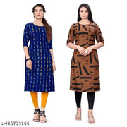 Festive and daily wear kurti for women-Combo piece_2