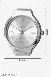 most selling unique designer beautiful stainless steel chain watche for girls& women