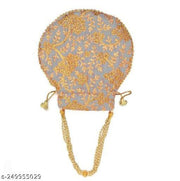 Colorful Women Potli Bag  Rajasthani handmade Traditional Potli Bag Embroidery Work Jaipuri Silk