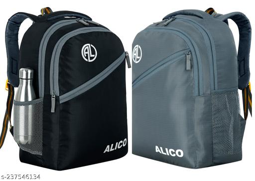 35 L Casual Waterproof Laptop Bag/Backpack for Men Women Boys Girls/Office School College Teens & Students (COMBO 2 PICE)