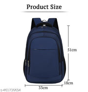 SYGA Backpack for Men & Women Oxford Cloth School Student Travel Bag(Blue)