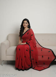 beuatiful Georgette Sequinned work saree for woman's